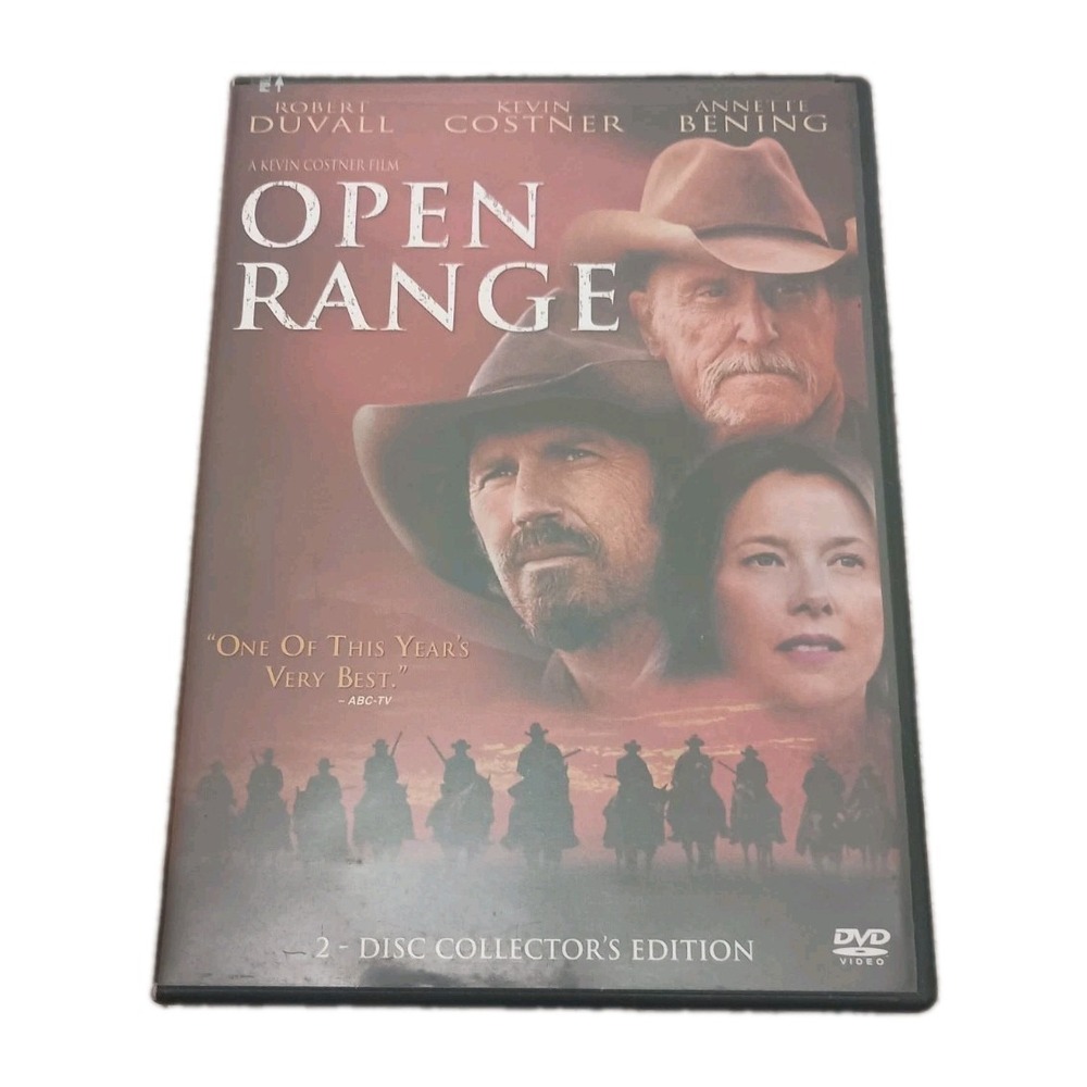 Open Range (DVD: 2004, 2-Disc Set, Widescreen) Robert Duvall Kevin Costner